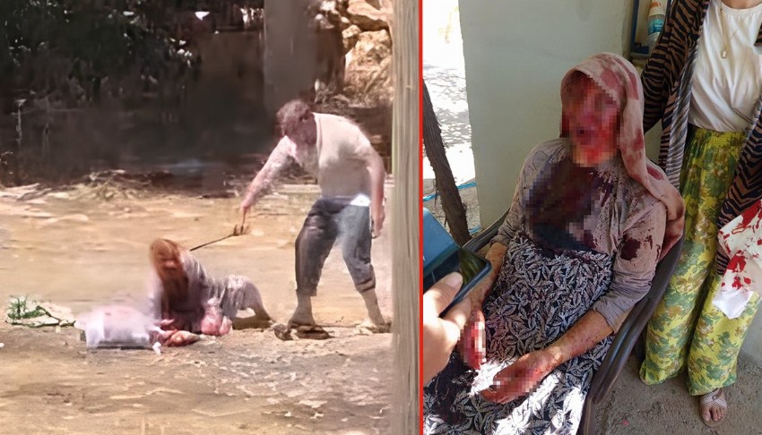 85 yaşındaki annesini öldüresiye dövdü